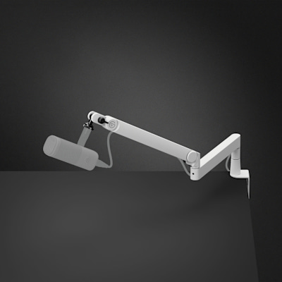 【ほぼ未使用品】Elgato WAVE MIC ARM LP White Wave Mic Arm LP - White | Mic Boom Arm for Desks | Elgato